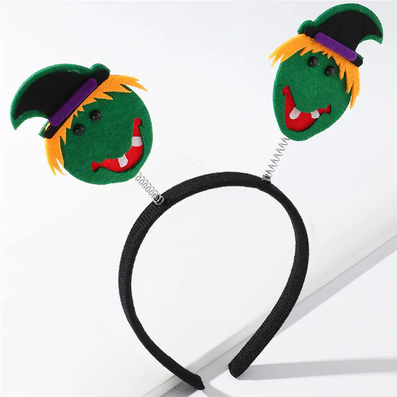 Блестящие повязки для волос на Хэллоуин девочек детские голову с