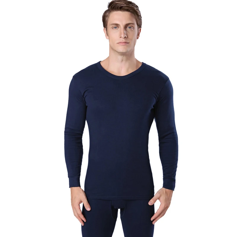 Thermal Underwear Sets For Men Winter Thermo Underwear Long Johns Winter Clothes Men Thick Thermal Clothing Solid Drop Shipping