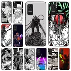 Черный мягкий ТПУ чехол для телефона манга бензопила для Xiaomi Mi Poco X3 Pro M3 F3 GT F1 Civi CC9 8 9 A2 Lite 9T X3-NFC Redmi 10, чехол