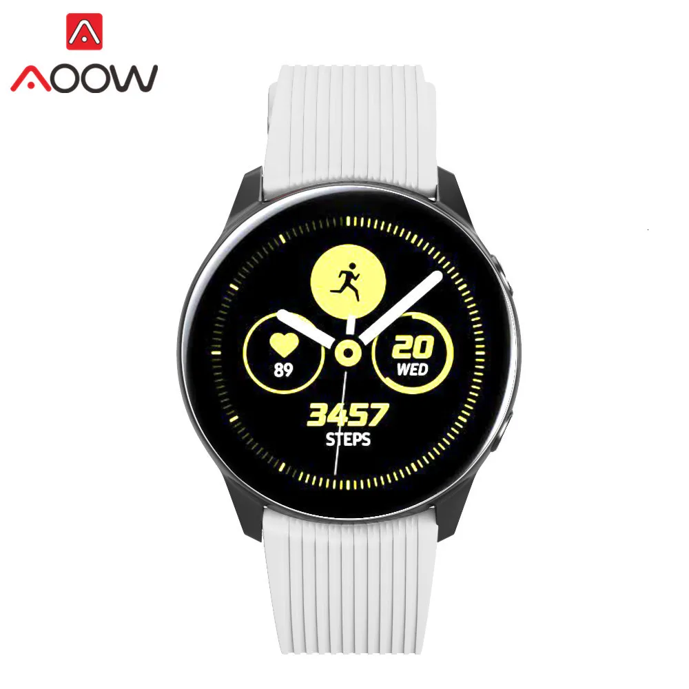 20 мм 22 мм силиконовый ремешок для часов samsung Galaxy Watch Active 42 мм 46 мм Резиновый Браслет ремешок для gear S2 S3 SM-R800 SM-R810