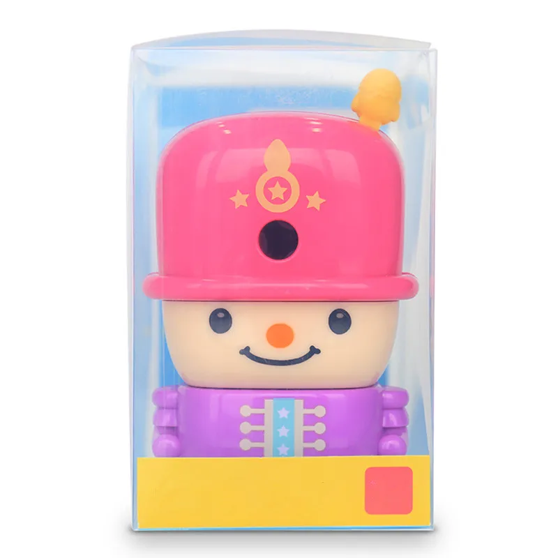 Канцелярская точилка для карандашей 1 шт. с мультяшным солдатом s детей