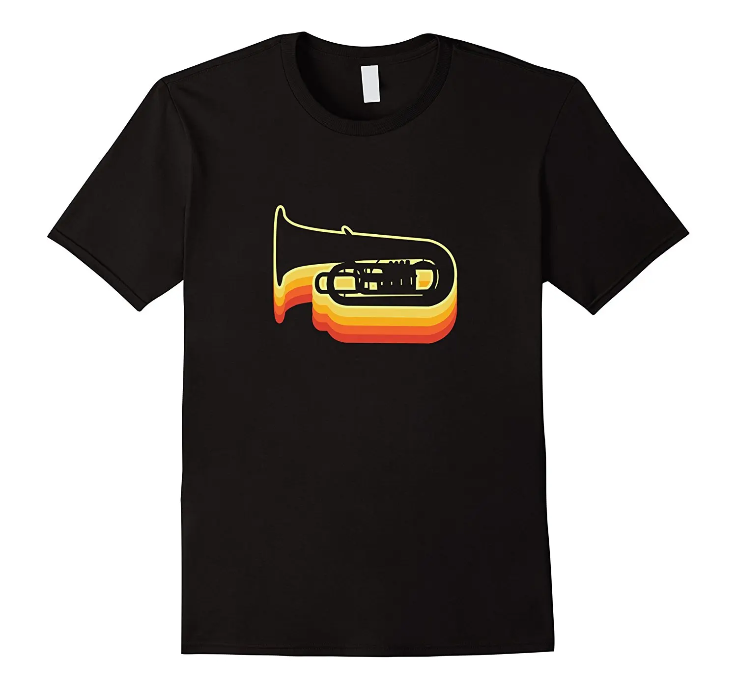 Футболка мужская Радужная с коротким рукавом круглым вырезом и принтом | Мужская