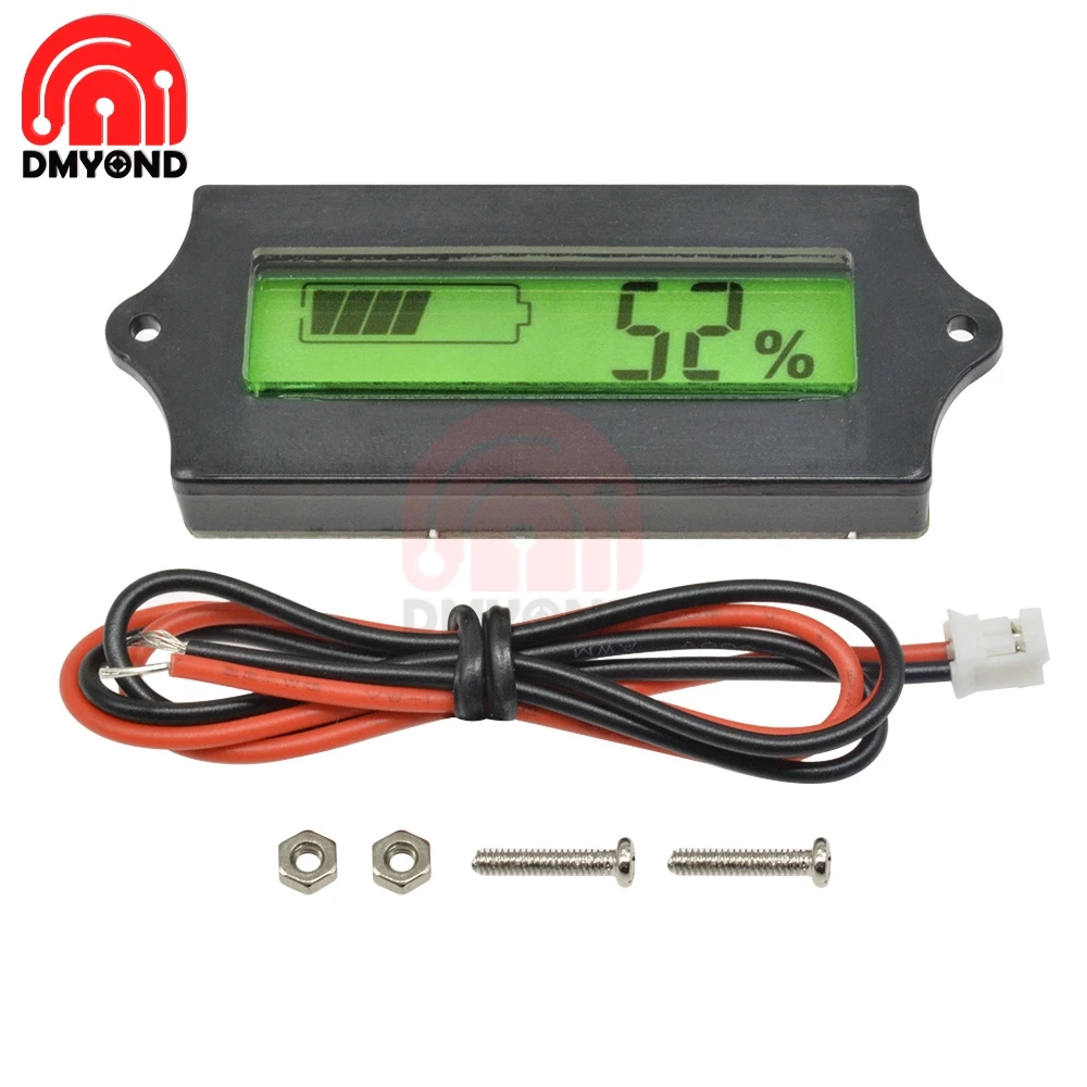 Индикатор емкости литиевых аккумуляторов 24 В вольтметр ЖК-дисплей HTN цифровой