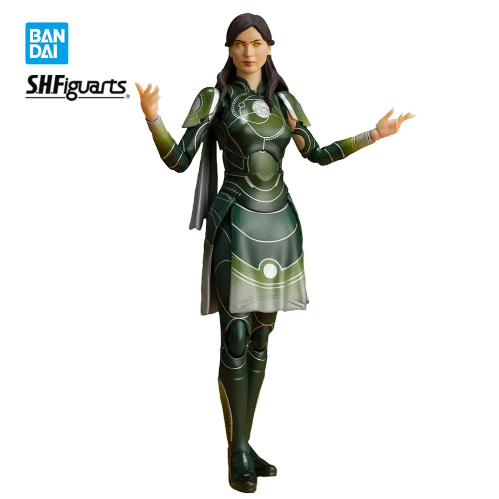 Newest Bandai SHFiguarts SHF Marvel Eternals Sersi 14.5Cm Collection Model Anime Figure Action Figure Toys In Stock