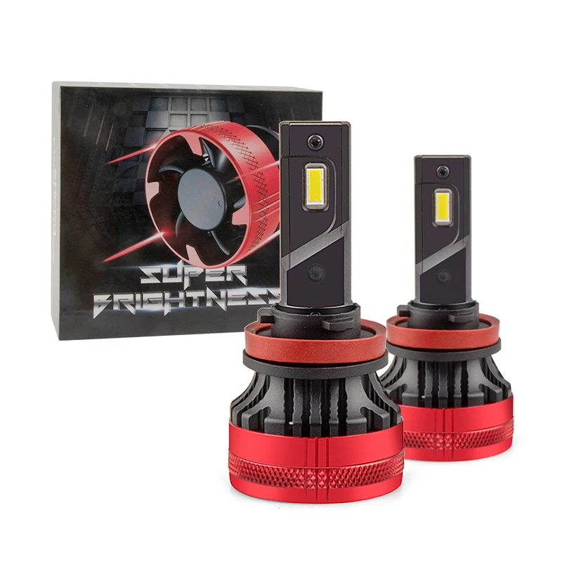 Комплект светодиодных фар F5 100 Вт 9005 лм Canbus H7 LED H1 H4 H8 H11 9006 9004 D2S 9012 HIR2
