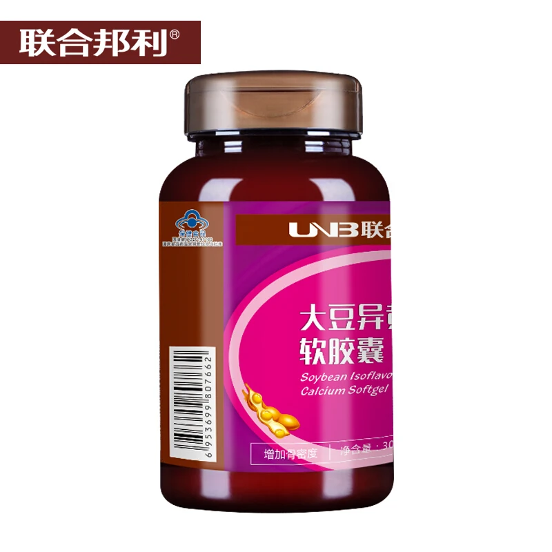 

Union Bonley Soy Isoflavone Calcium Soft Capsule 60 capsules/postage /2 bottles of calcium donation chain pharmacies