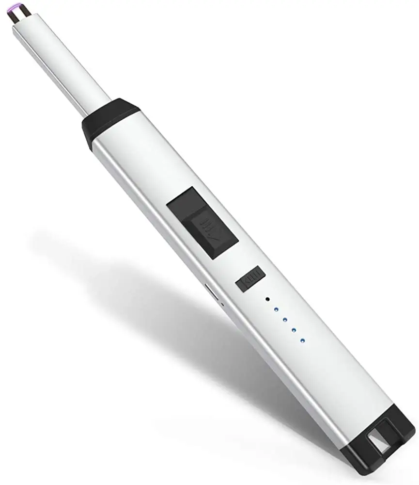 

Arc lighter Plasma arc lighter long USB charging, used for candle, gas stove, BBQ camping