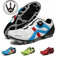 mtb cycling shoes with cleats mountain bike footwear men female cycling shoe man triathlon outdoor sports route new