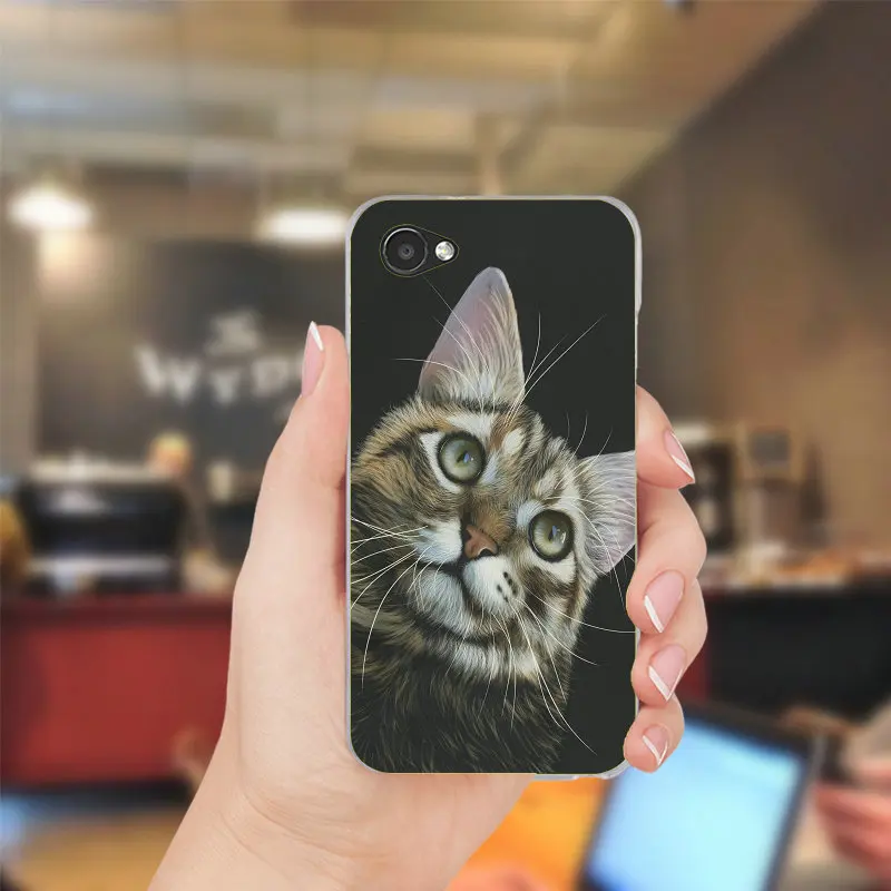 Мягкий силиконовый чехол из ТПУ с рисунком девушки кота дракона для LG G2 G3 Mini G4 G5 G6