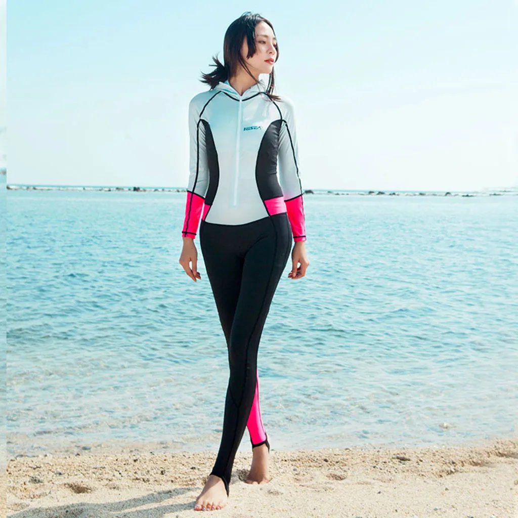 2020 новая горячая распродажа Для женщин 0 5 мм неопрена с длинным рукавом дайвинг