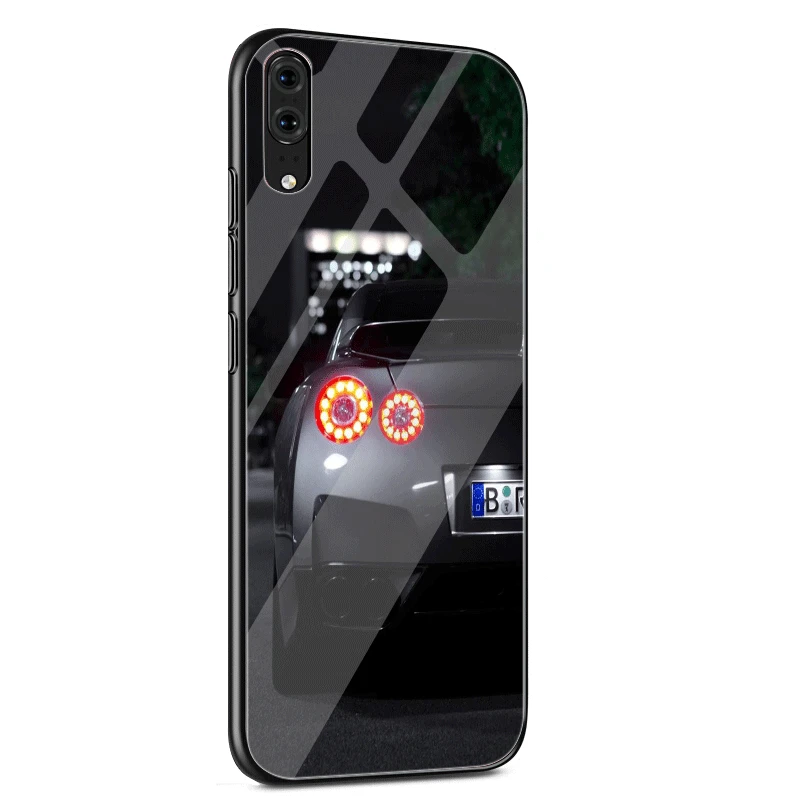 GTR автомобильный Новый чехол для телефона из закаленного стекла Xiaomi Mi 8 Lite 9 F1 A1 A2 5X