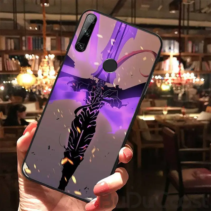 

Versaca Anime igris solo leveling Phone Case For Huawei Y5 Y6 Y7 Y9 Prime Pro II 2019 2018 Honor 8 8X 9 lite View9