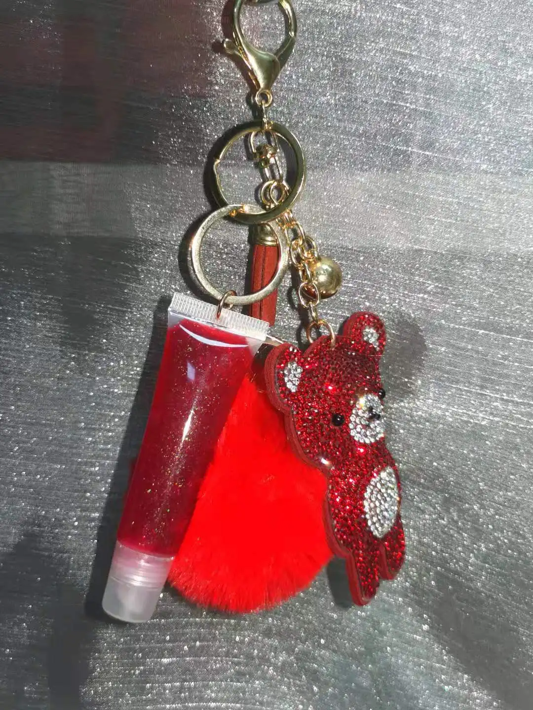 

Keychain Lipgloss Custom Wholesale Private Label Lipgloss Vendor Lip Gloss Set