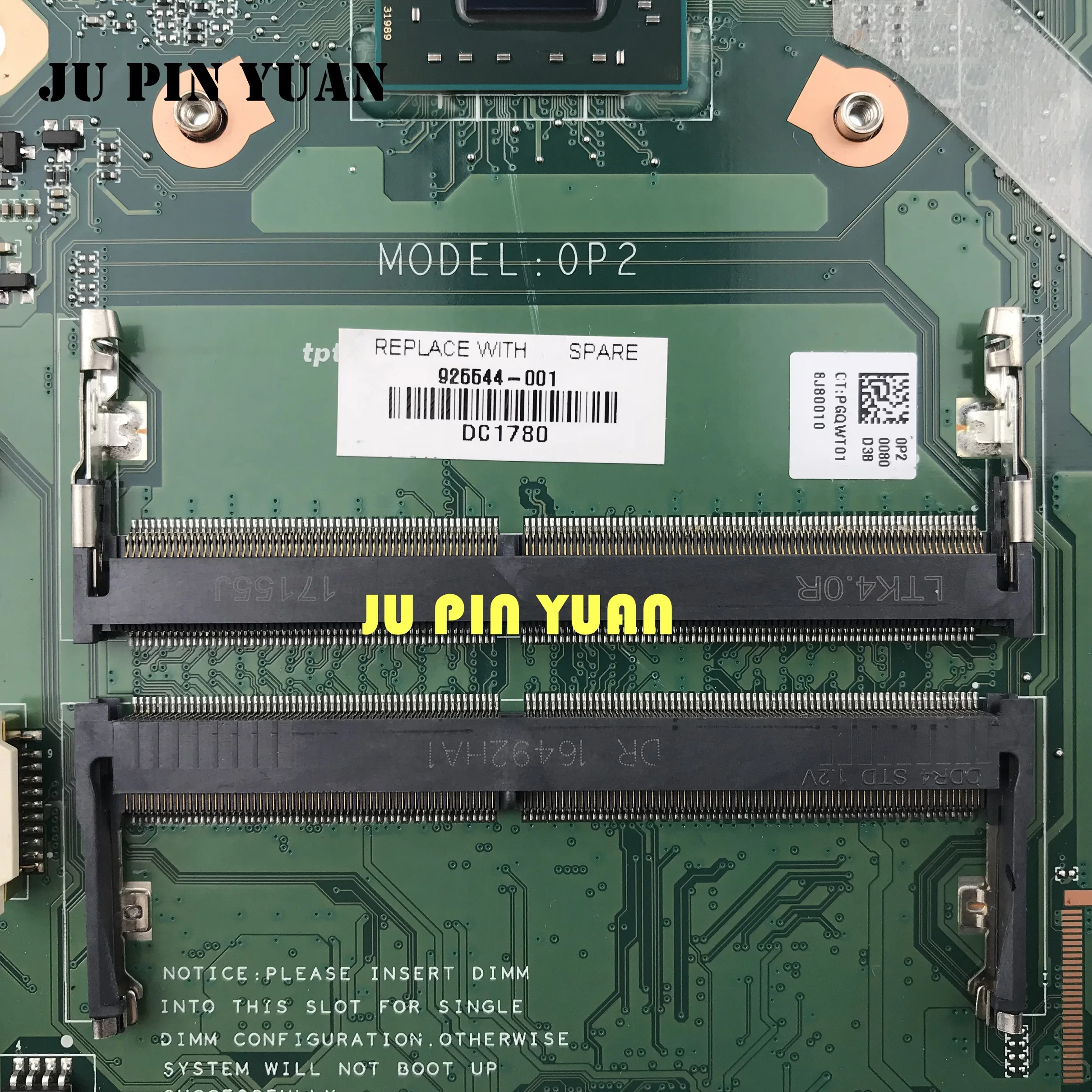 Online DA00P2MB6D0 925544-601 925544-001 Für HP 240 G6 14-BW 14Z-BW Laptop Motherboard 100% Vollständig Getestet