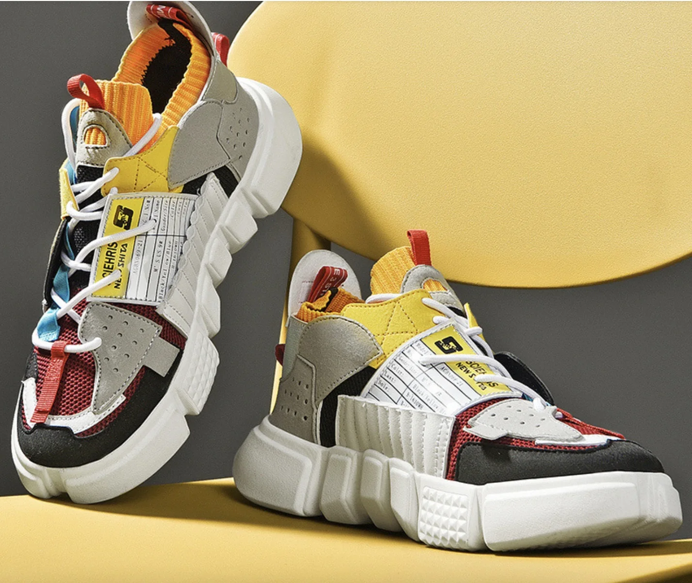 

Streetwear Trainers Running Sneakers Shoes Breathable Sport Shoes Designer Gym