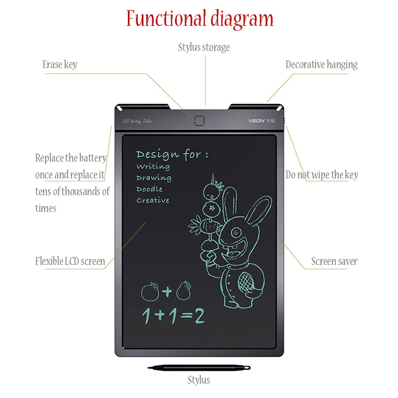 LCD магнитная доска для рисования креативная живопись искусство волшебная