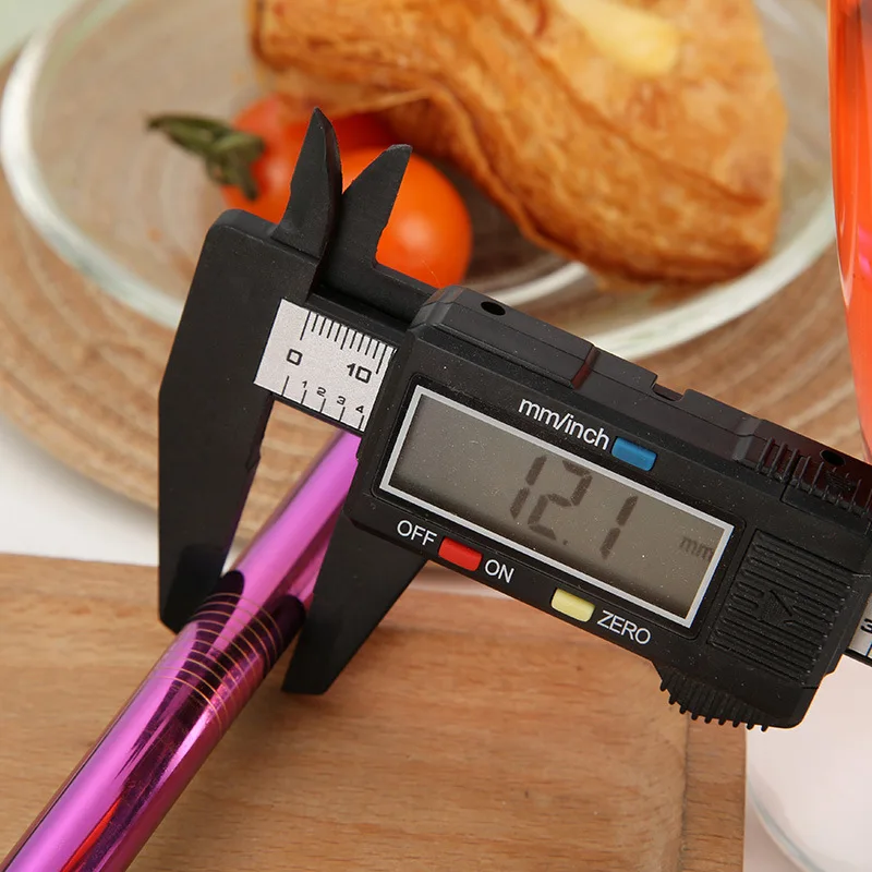 3 шт. Экстра широкая трубочка многоразовая для напитков из нержавеющей стали