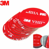 various sizes 10pcslot grey round 3m vhb 5608 acrylic foam double sided adhesive tape 0 8mm thickness various sizes 10pcslot