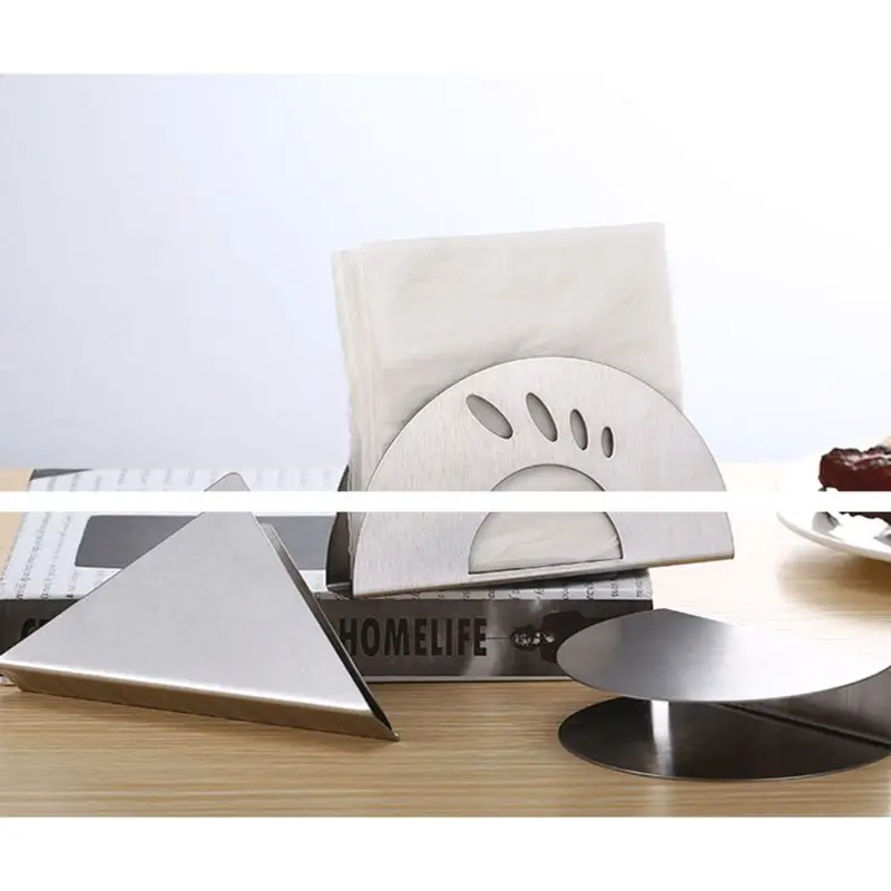 Держатель для салфеток из нержавеющей стали диспенсер бумажных вертикальная