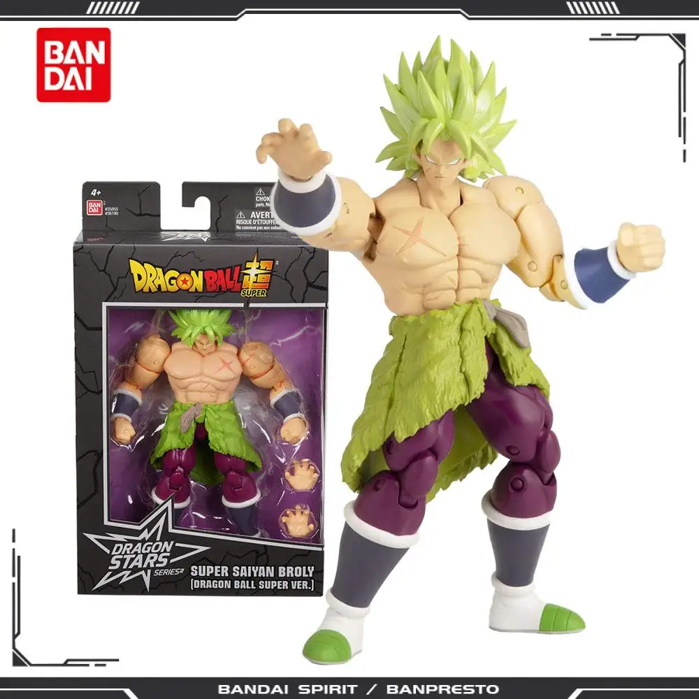 

Original Bandai Dragon Ball super Dragon Stars Super Saiyan Broli Broly Action Figure PVC Anime Figure Model Toys Holiday gift