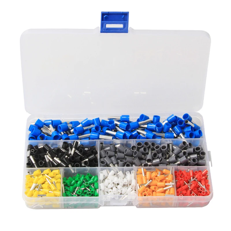 800 шт. набор изолированных штырьков для и обжимных фотоэлементов + 1 ручные