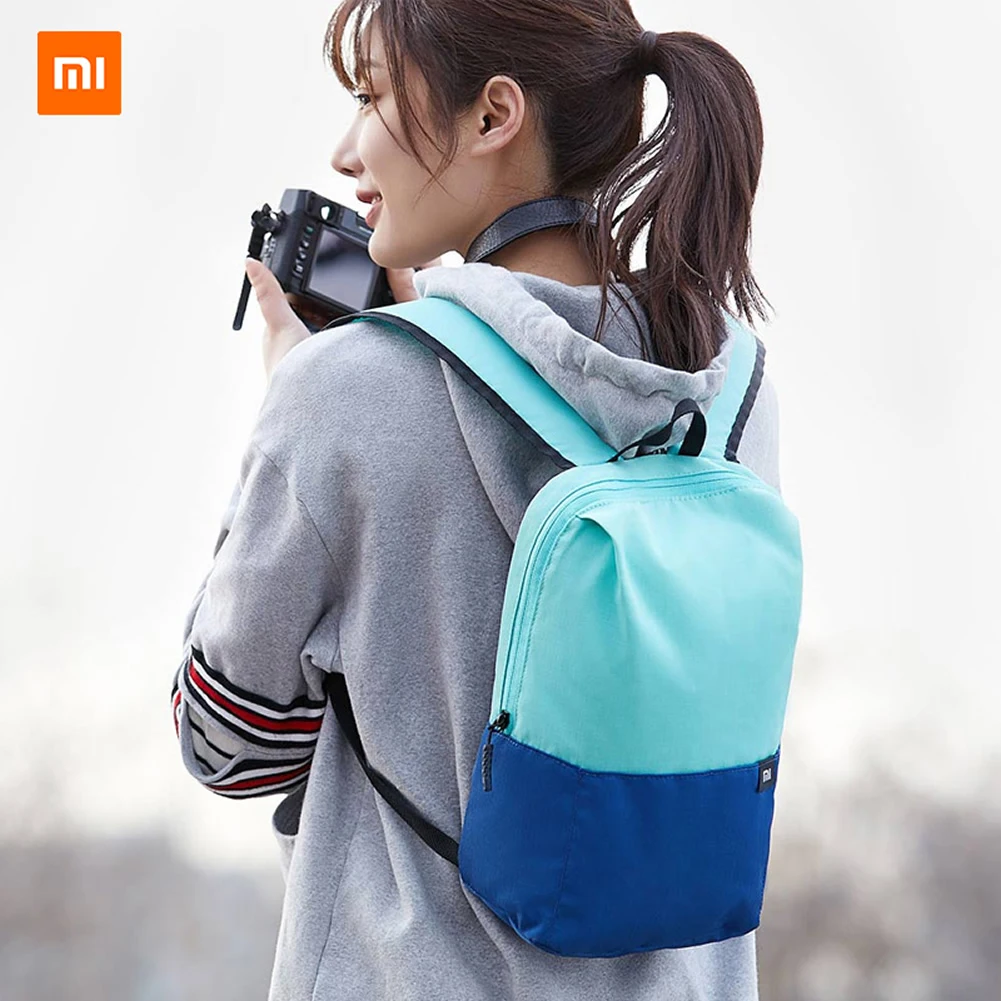 Рюкзак Xiaomi 7 л для мужчин и женщин маленький водонепроницаемый Повседневный