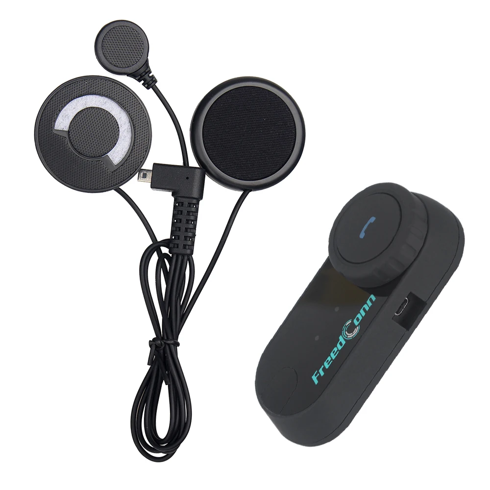 soft microphone FreedConn T-COMVB мотоциклетный шлем Bluetooth Интерком 800 м BT интеркоммуникационная гарнитура с fm-радио - Цвет: soft microphone