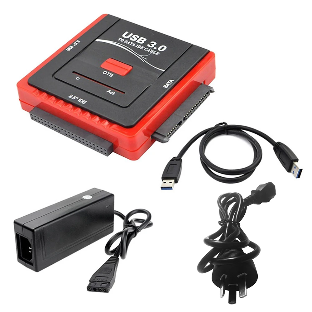 USB 3 0 2 к IDE SATA адаптер для 5/3 5 дюйма внешний жесткий диск HDD SSD конвертер передачи
