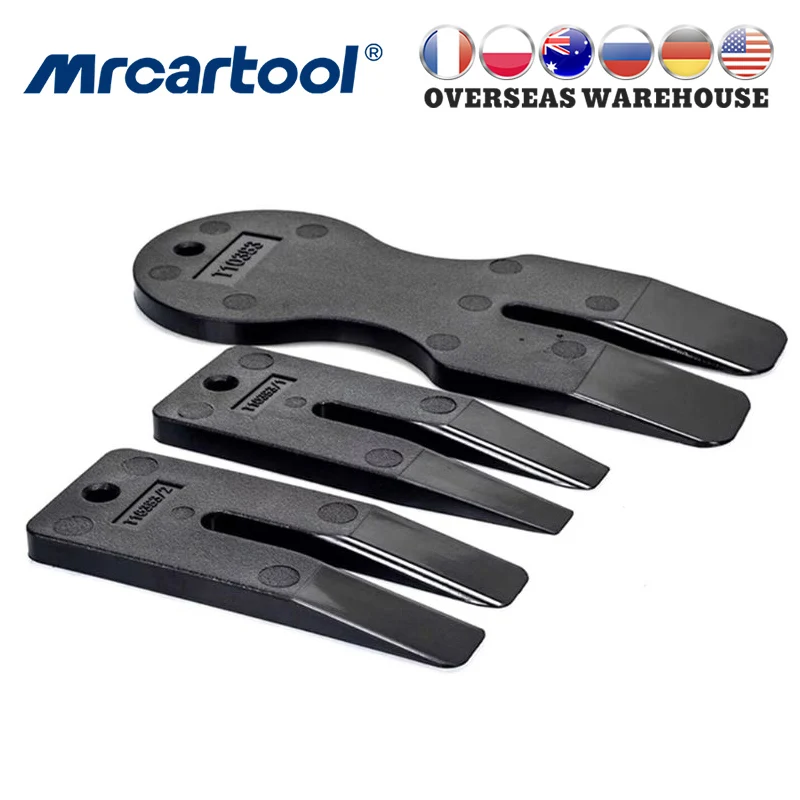 

MR CARTOOL Door Trim Car Trim Wedge Panel Clip Tools Set For Porsche Audi VW Land Rover Equiv T10383 T10383/1 T10383/2