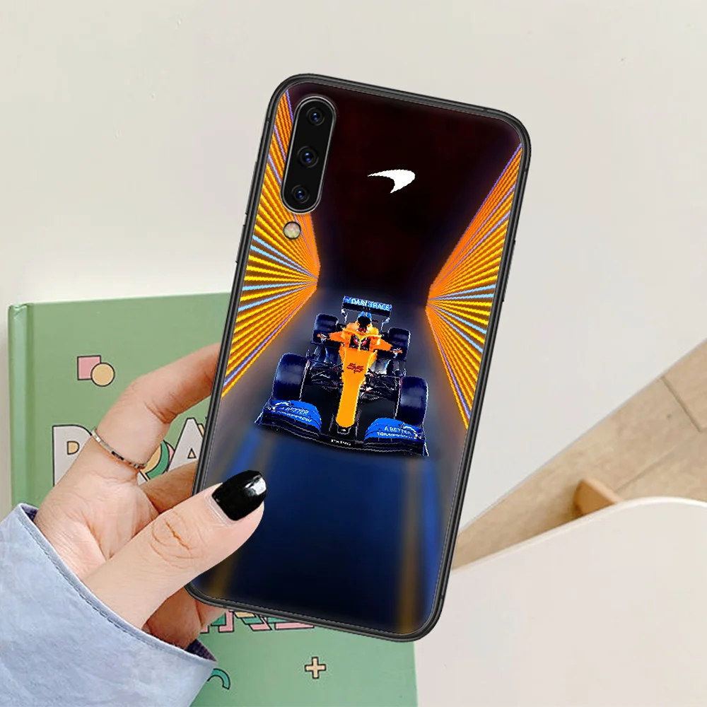 

McLaren car Phone Case For Samsung Galaxy A 3 5 7 8 10 20 20E 21S 30 30S 40 50 51 70 71 black Hoesjes Luxury Funda Tpu