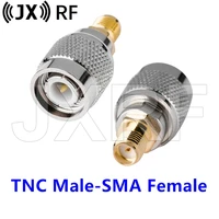 2pcs sma female to tnc male adapter rf coaxial kits cover test coverter