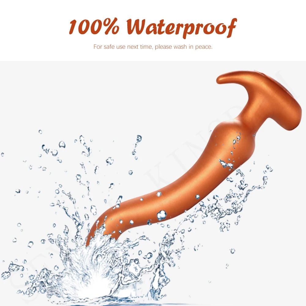 Силиконовый фаллоимитатор для анальной пробки мастурбатор ануса стимулятор