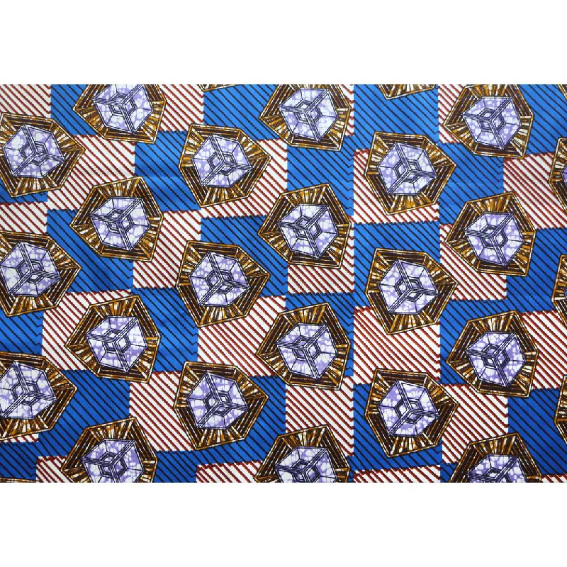 Новое поступление 2019 африканская восковая ткань высокое качество чистый хлопок