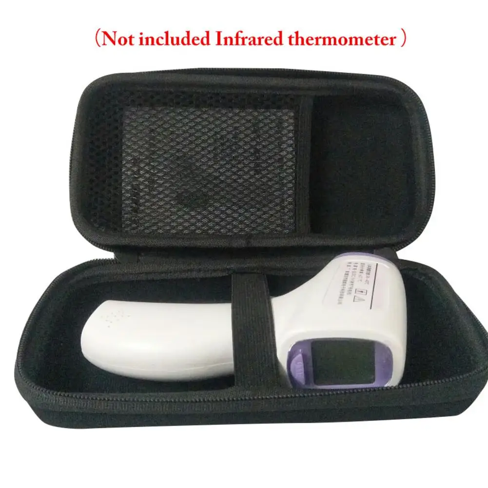 

New Forehead Thermometer Storage Case EVA Shockproof Protective Non Contact Infrare Thermometer Carrying Storage Box Organizor