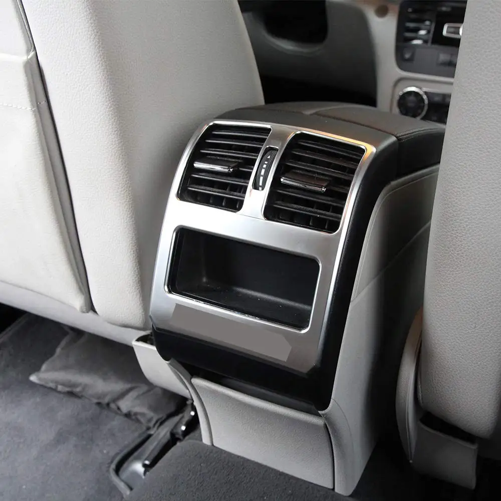 ABS Матовый с логотипом вентилятор заднего кондиционера на выходе Накладка для