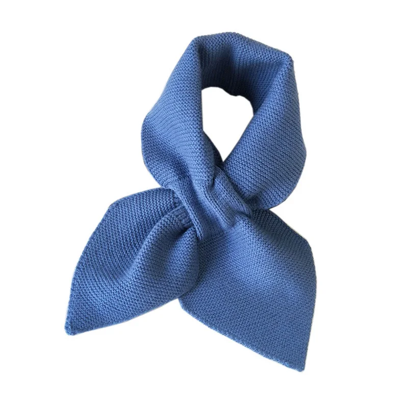 Женские разноцветные шерстяные вязаные шарфы для женщин и девушек теплый