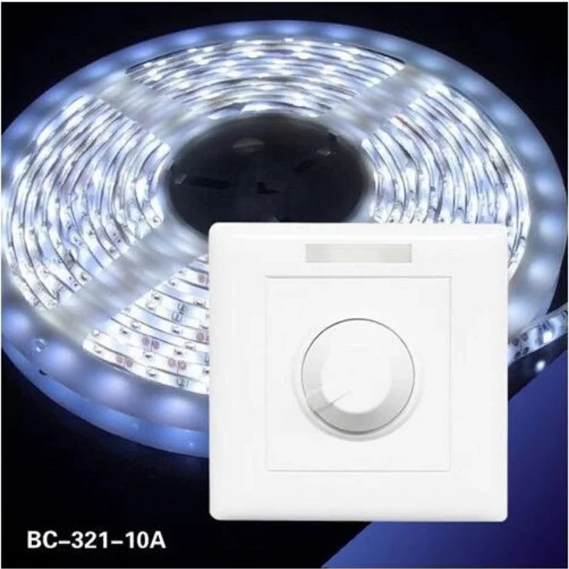 BC-321-10A PWM светодиодный диммер со стилем оформления кнопок ручного переключения