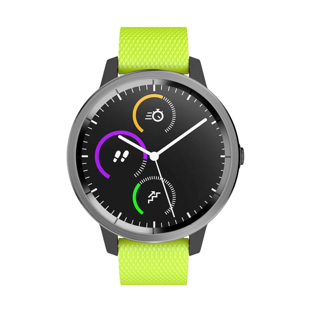 Маленький силиконовый ремешок на запястье для Garmin Vivoactive 3, браслет, Смарт-часы, ремешок для мужчин, Т-образный ремешок для женщин и мужчин, спортивный ремешок для часов, 19Aug