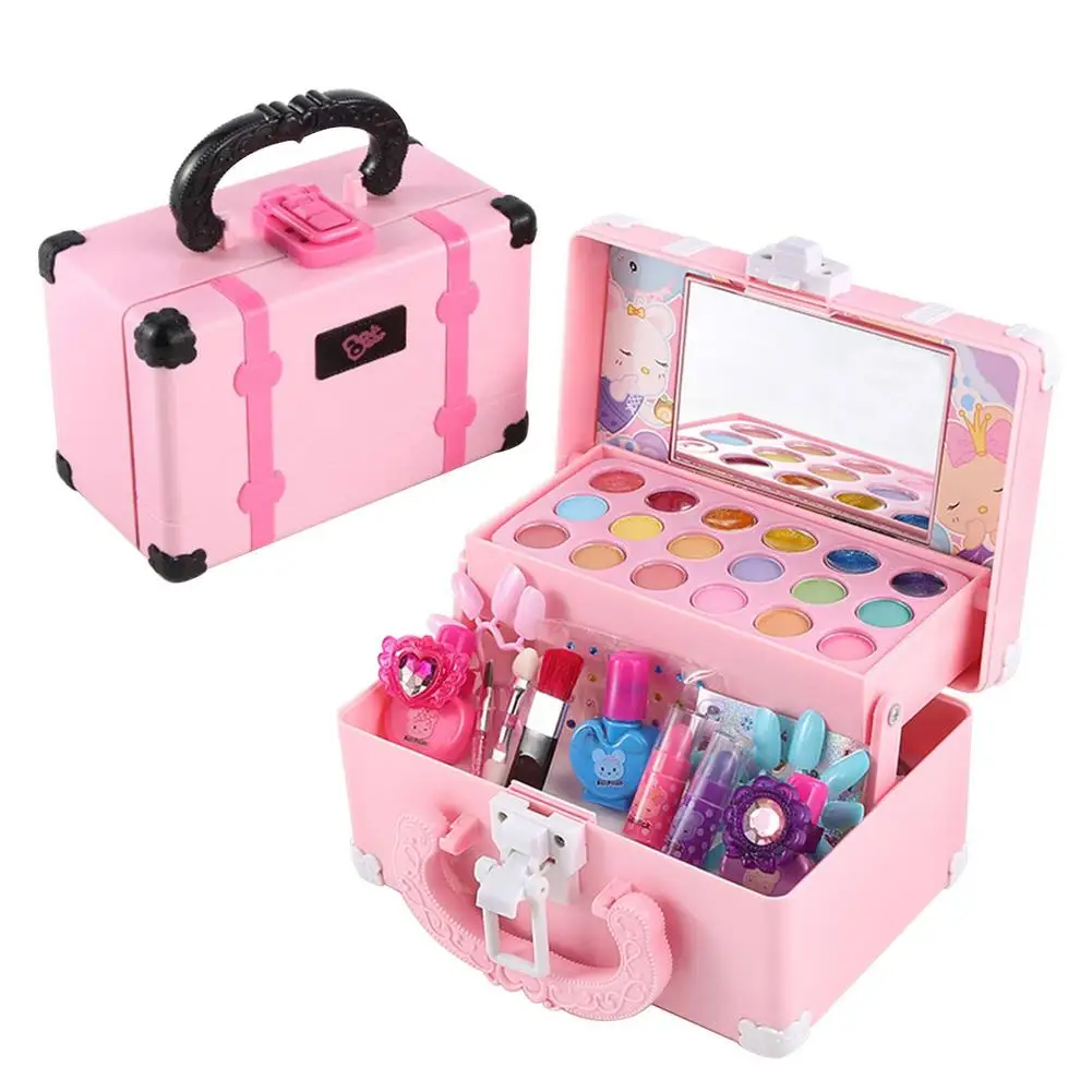

Children's Simulation Cosmetics Toy Set Washable Safe Design Perfect Gift For Any Ocn Great Toy For Little Girls To Playing