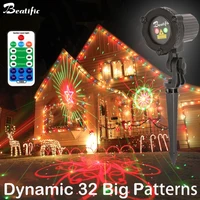 new year laser projector festoon lights outdoor christmas decorations 2021 street garland for home holiday garden lawn lighting