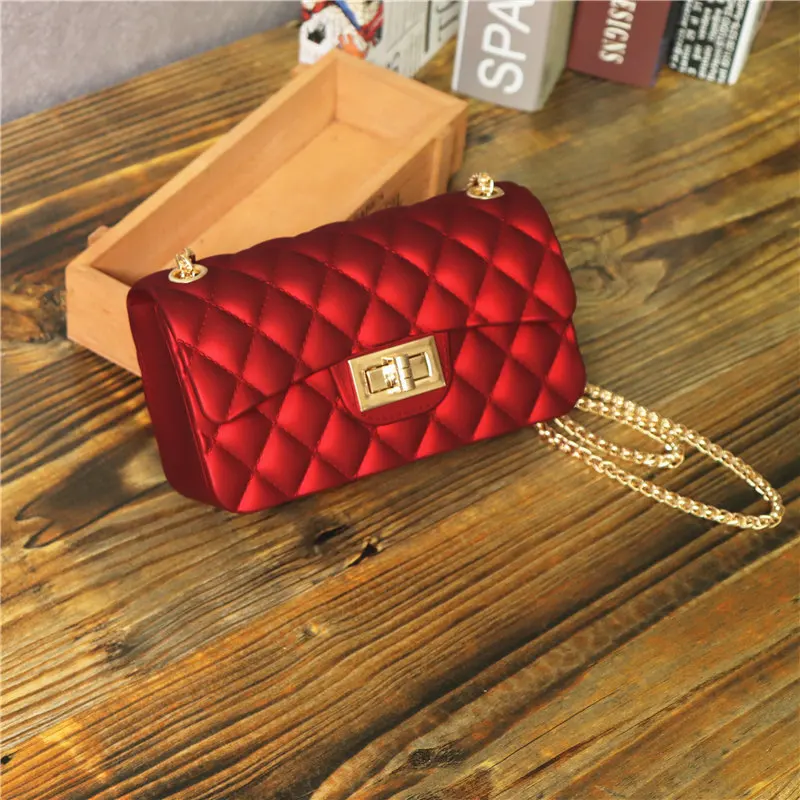 2019 Корейская версия новой матовой желейной сумки с бриллиантами мини маленькая