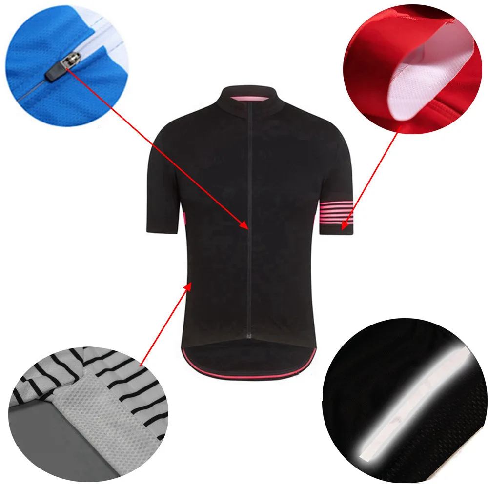 Испанская Новая летняя спортивная одежда с коротким рукавом для велоспорта