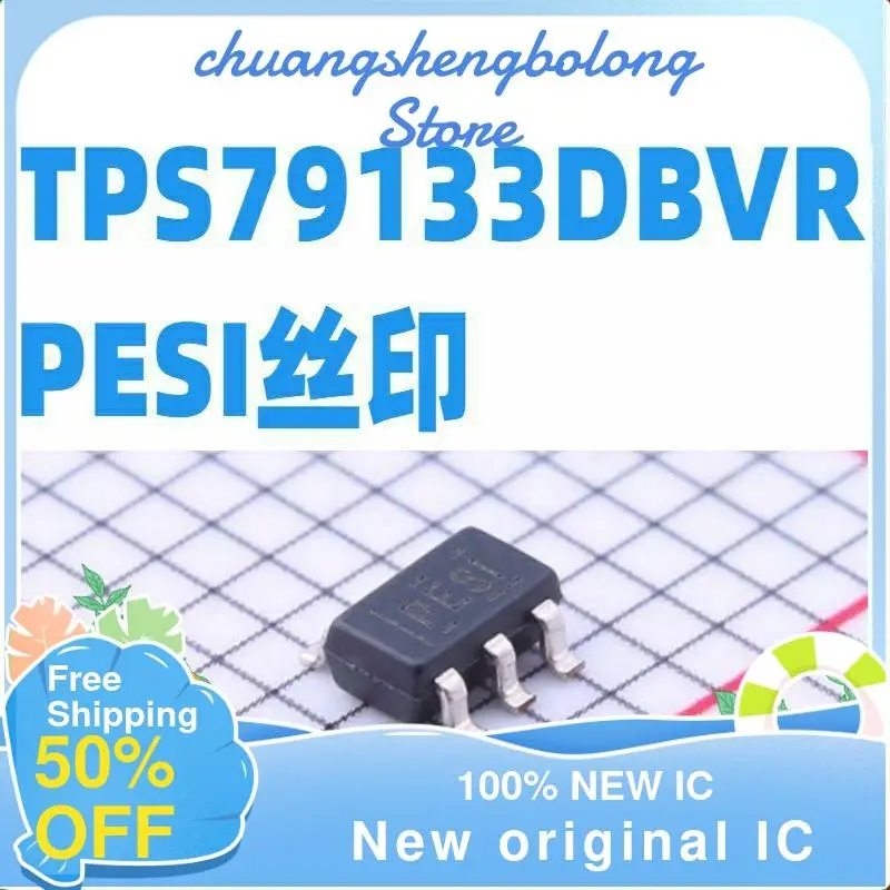 

10-200 шт. TPS79133DBVR SOT23-5 PESI новый оригинальный IC