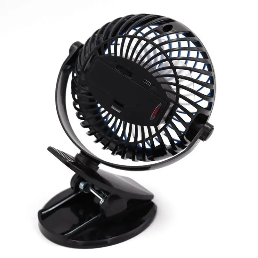 12 В Электрический автомобильный вентилятор USB зарядка охлаждающий поворотный