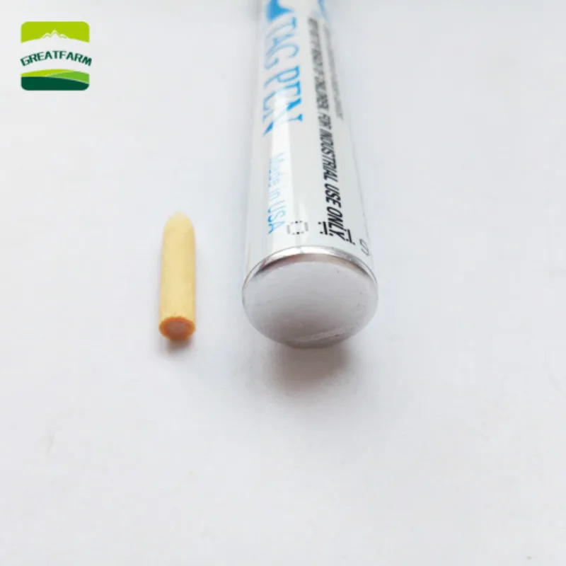 Allflex черная Ушная бирка для животных ручка маркеры свиней крупного рогатого