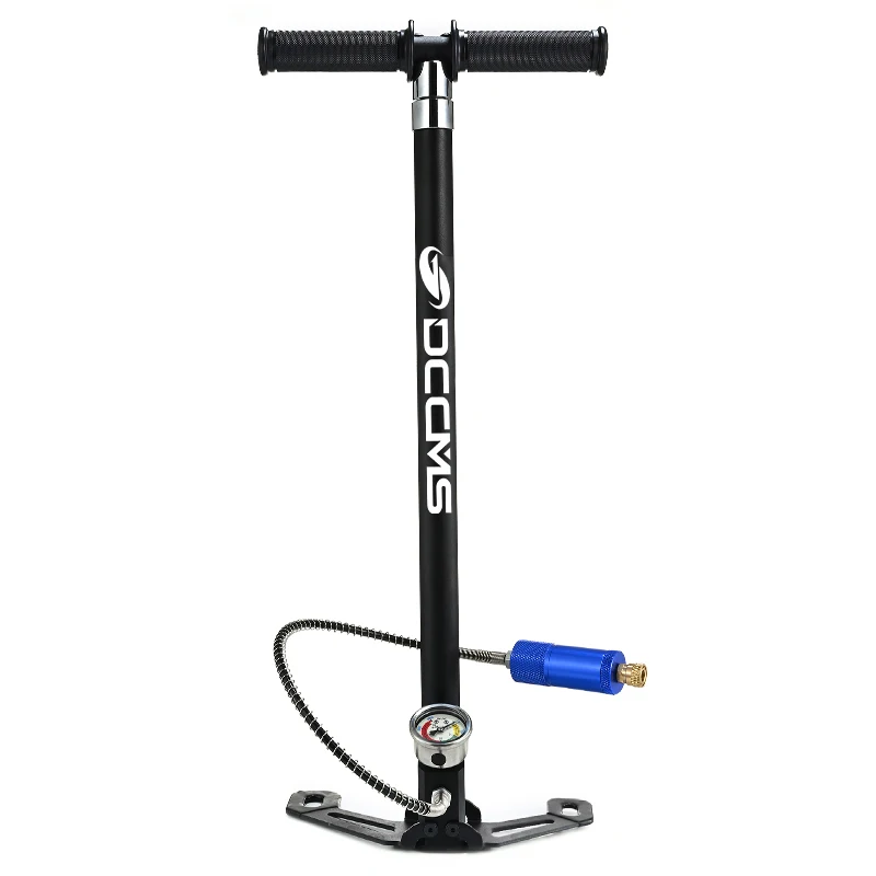 DCCMS 4 ступенчатый насос высокого давления PCP ручной воздушный 30mpa 4500psi HPA для охоты