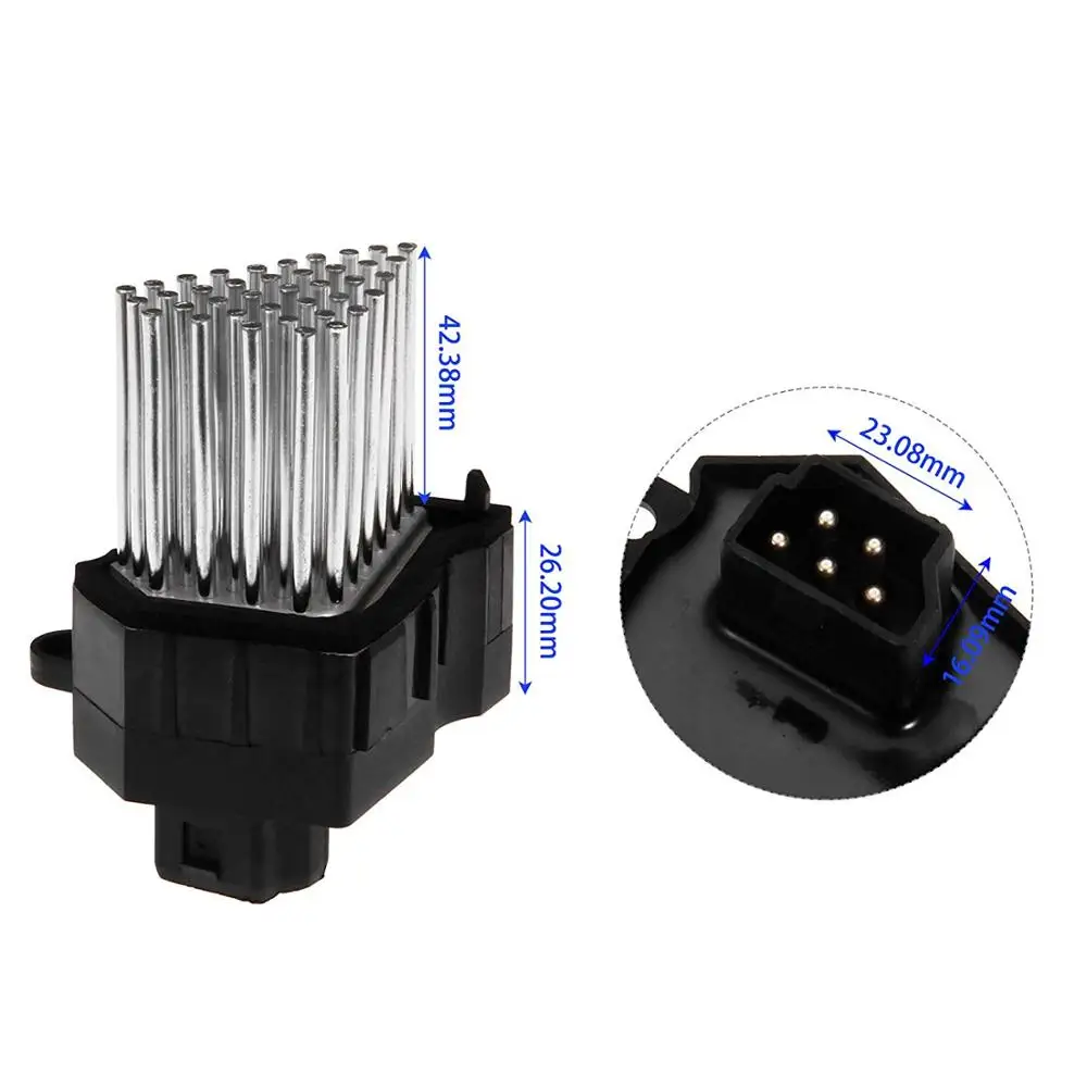 Вентилятора отопителя резистор мотора Окончательный сценический контур 64116923204