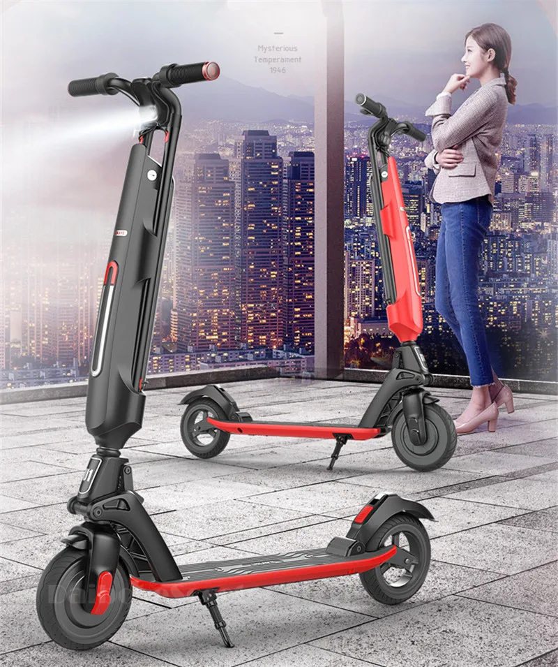 Daibot мини электрический самокат с двумя колесами 8,5 дюймов 36 в 300 Вт Сверхлегкий портативный женский складной самокат для взрослых