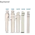 Keychannel 5 шт. KD флип-ключ лезвие #01 #42 #31 #133 #149 для VW Polo Passat Seat Skoda HU49 HU66 HU162T Автомобильный ключ сменный лезвие