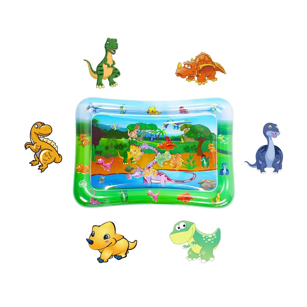 

Inflatable Baby Water Mat Fun Activity Play Center For Children & Infants Children's Leisure Toys Puzzle Juguete #GM